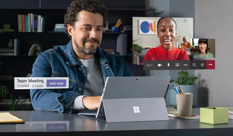 Initiating microsoft teams remote meeting