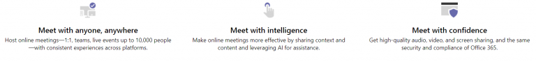Microsoft Teams meeting User Experience