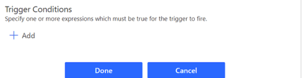 Microaoft Power Automate Work Flows - Trigger Flows Screen