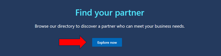 Find a partner by clicking the "explore" button.